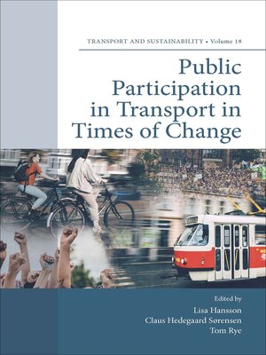 cover image of Public Participation in Transport in Times of Change